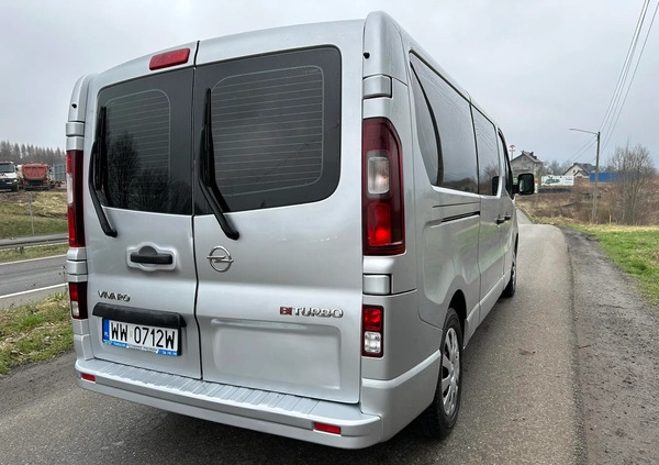 Opel Vivaro cena 69900 przebieg: 273900, rok produkcji 2016 z Piaseczno małe 781